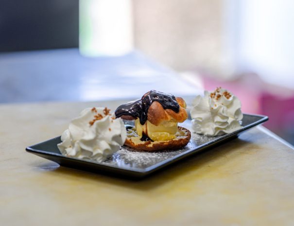Dessert Restaurant La Douce Montagne Allemond